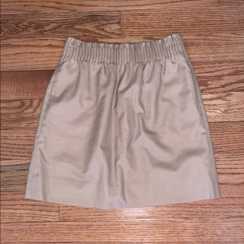 j. crew paper bag skirt